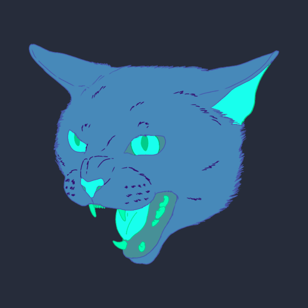 Vaporwave Cat - Slime by Basicallyimbored