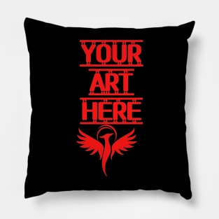 your art here,the art Pillow