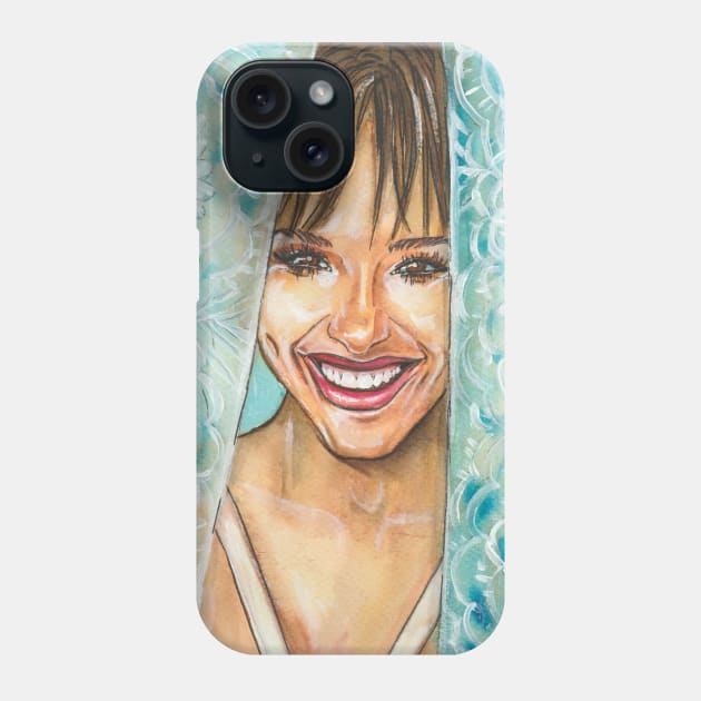 Jennifer Garner Phone Case by Svetlana Pelin