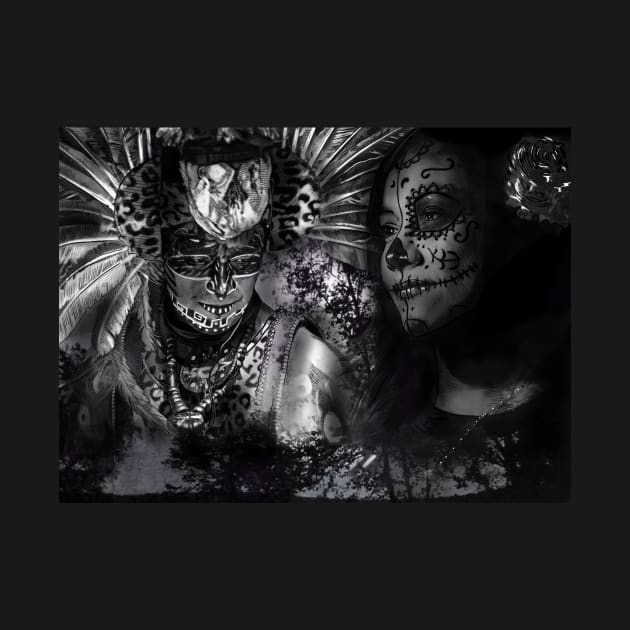 Aztec & Day of the dead by KG