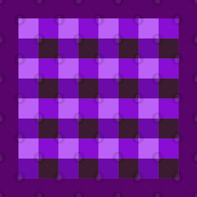 Purple Color Gingham Pattern 2 by aybe7elf