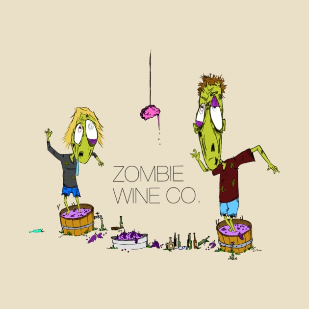 Zombie Wine Co. by Atmospheric Comics Company