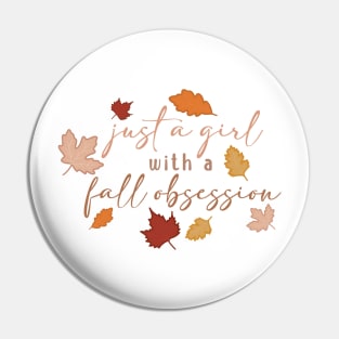 Fall Obsession Pin