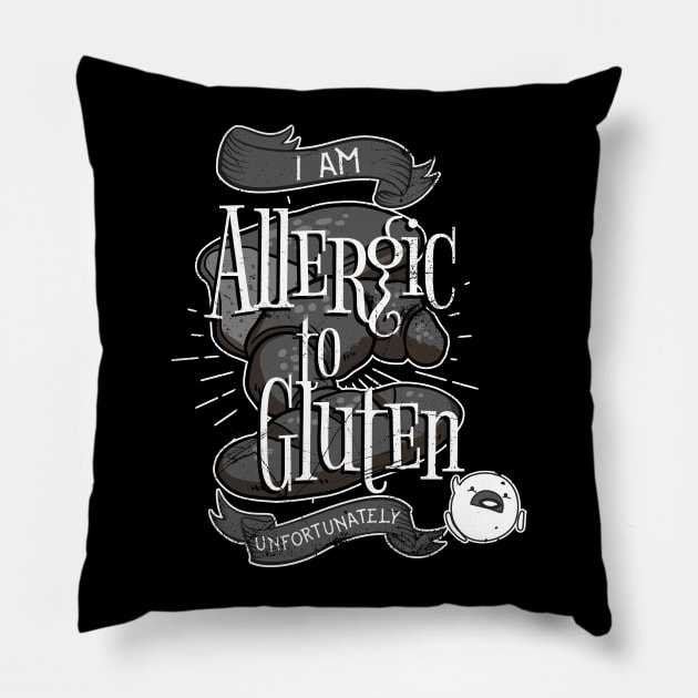 Gluten Allergies Pillow by bluerockproducts