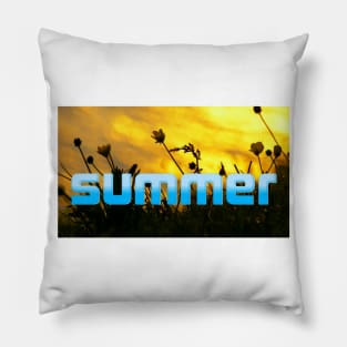 Missing For Summer Pillow