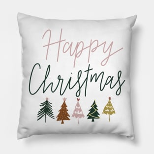 happy christmas Pillow