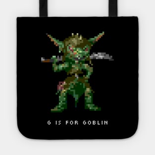 G is for Goblin Tote