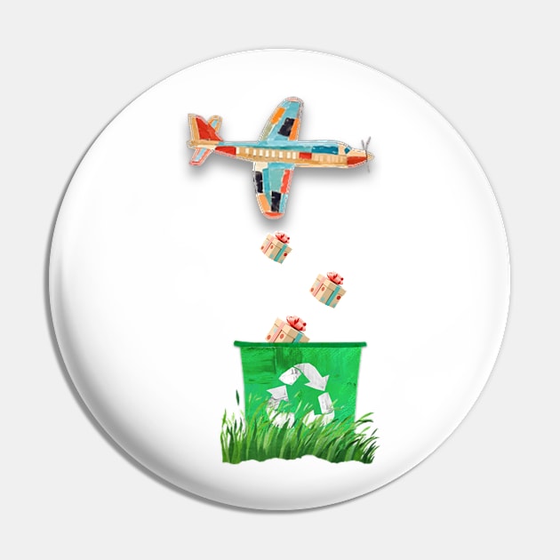 Recycle for a clean planet Pin by GAGO5