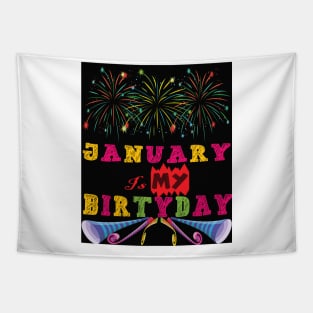 January is my Birthday Tapestry