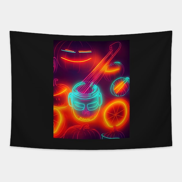 Pub Halloween Cute Tapestry by ComicsFactory