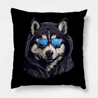 Cool Husky Pillow