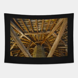 Beams And Props Tapestry