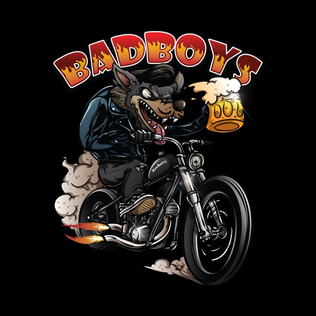 Bad Boys Rockabilly by GermanStreetwear