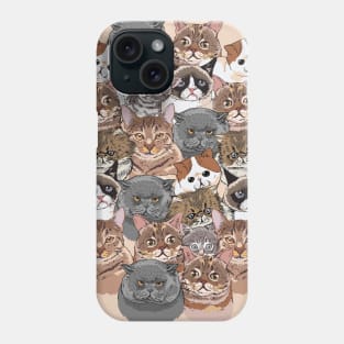 Social Cats Phone Case