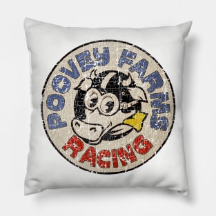 Poovey Farms Racing Pillow