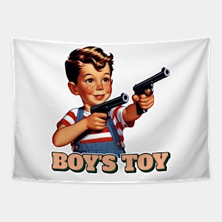 Boy's Toy Tapestry