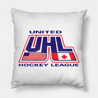 Defunct UHL United Hockey League Pillow