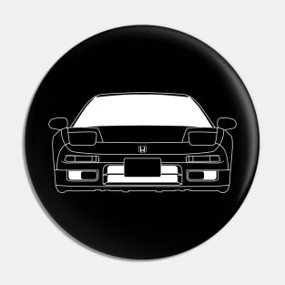 Honda NSX White Outline Pin