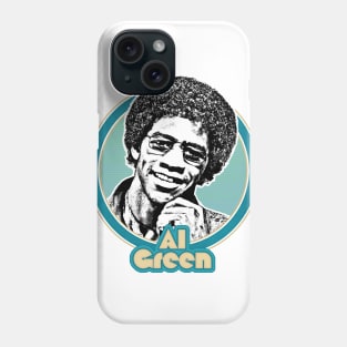 Al Green / Retro Aesthetic 70s Style Fan Design Phone Case