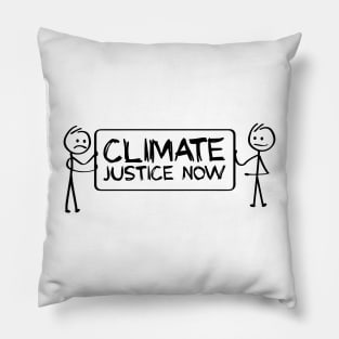 Climate Justice Now Pillow