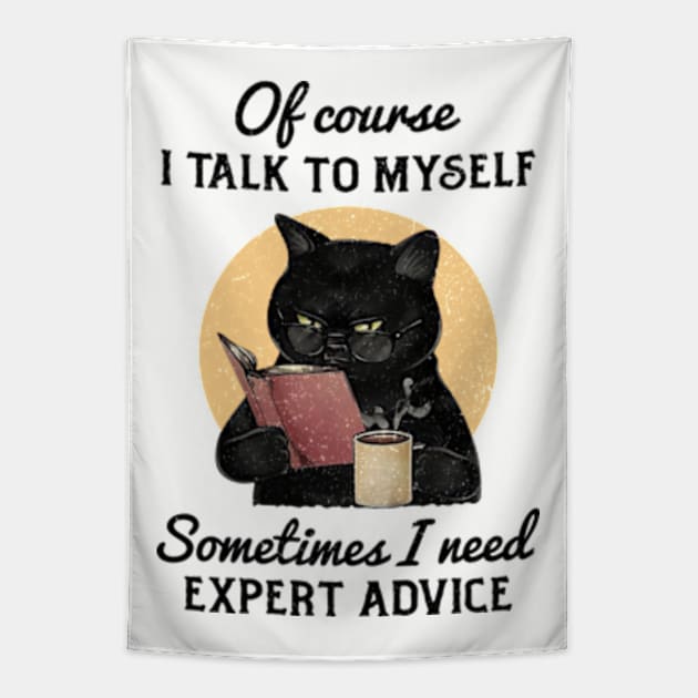 Of Course, I Talk To Myself. Tapestry by Three Meat Curry