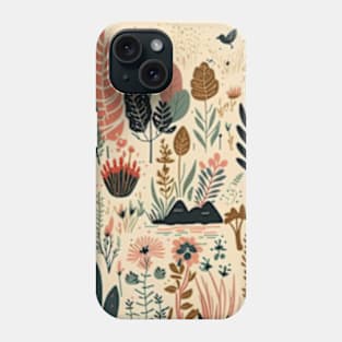 Beautiful Wildflowers garden Phone Case