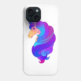 Mandala unicorn Phone Case