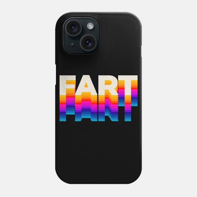 4 Letter Words - Fart Phone Case by DanielLiamGill