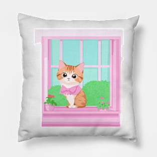 cute kitten Pillow