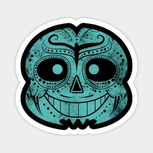 Dia de los Sans Skull Magnet