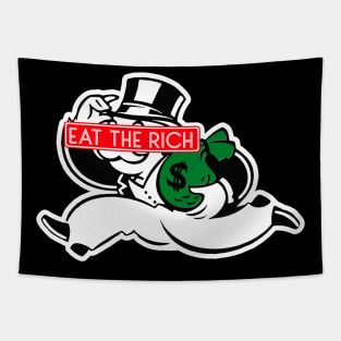 EAT THE RICH (MONOPOLY) Tapestry