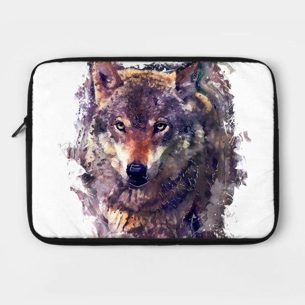 wolf laptop case