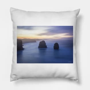 Gog and Magog from the 12 Apostles, Port Campbell National Park, Victoria, Australia. Pillow