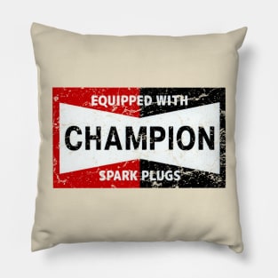 Champion Spark Plugs Pillow