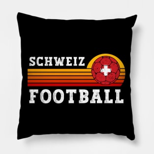 Schweiz Football Pillow