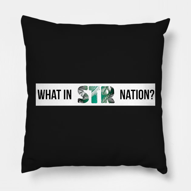 What in STRnation? Pillow by paytonsch