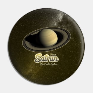 Planet Saturn: Mini Solar System V02 Pin