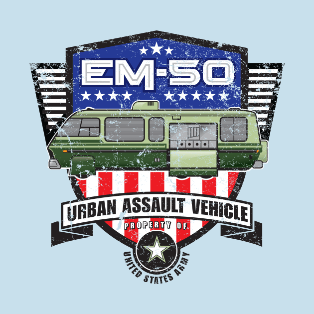 EM-50 Urban Assault Vehicle by MindsparkCreative