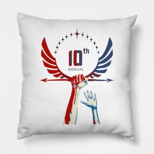 hunger games 10th annual Pillow