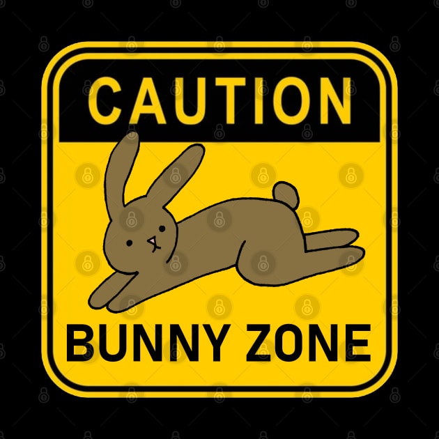 Caution Bunny Zone by Lil-Bit-Batty