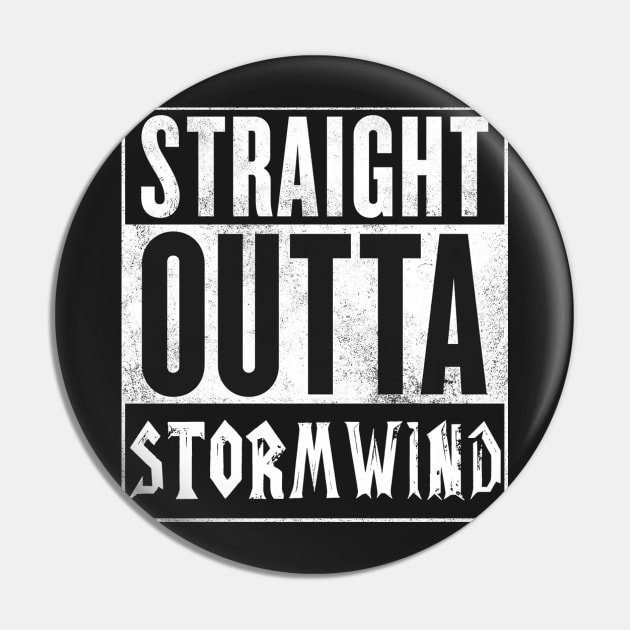 Straight Outta Stormwind Pin by Pegazusur