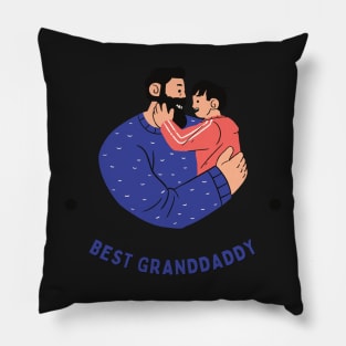 Best Granddaddy Ever From Granddaughter Sticker Pillow