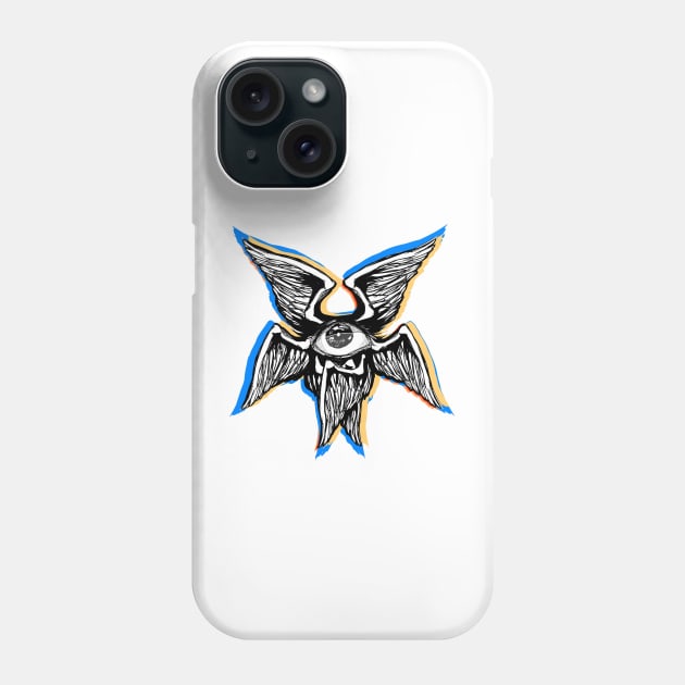 Seraph Seraphim Angel graphic Phone Case by Scribble-LeviJo