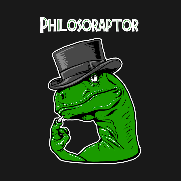 Philosoraptor by ZlaGo