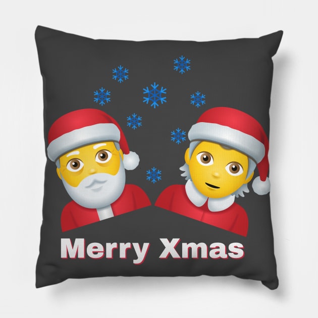 Merry Xmas Pillow by PedalLeaf