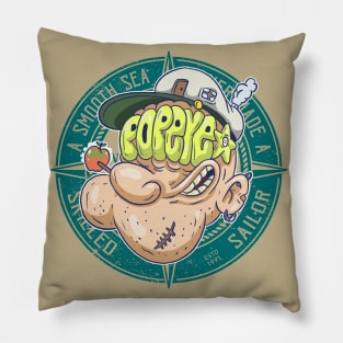 sailor cartoon 2 Pillow