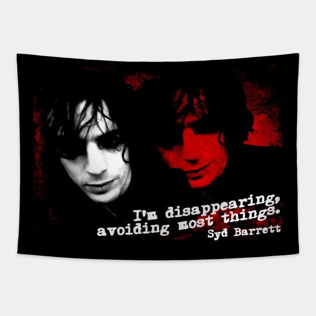 Syd Barrett Inspired Design Tapestry by HellwoodOutfitters