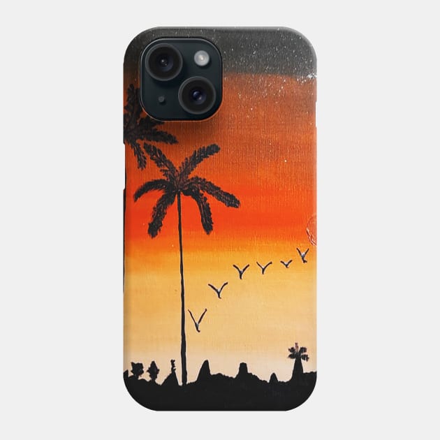 Dusk Scenery Phone Case by Madhav