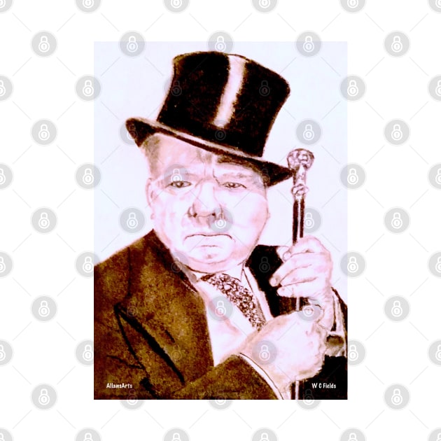 W C Fields (Comedian) by AllansArts