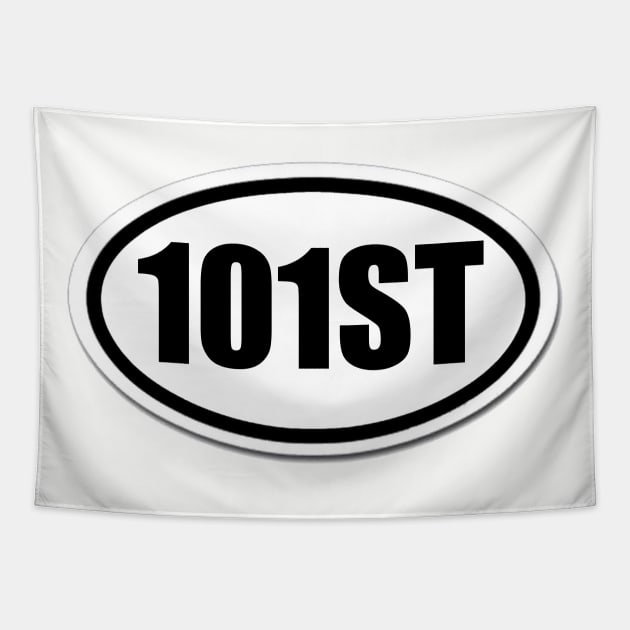 101ST Airborne Oval V.1 Tapestry by thomtran